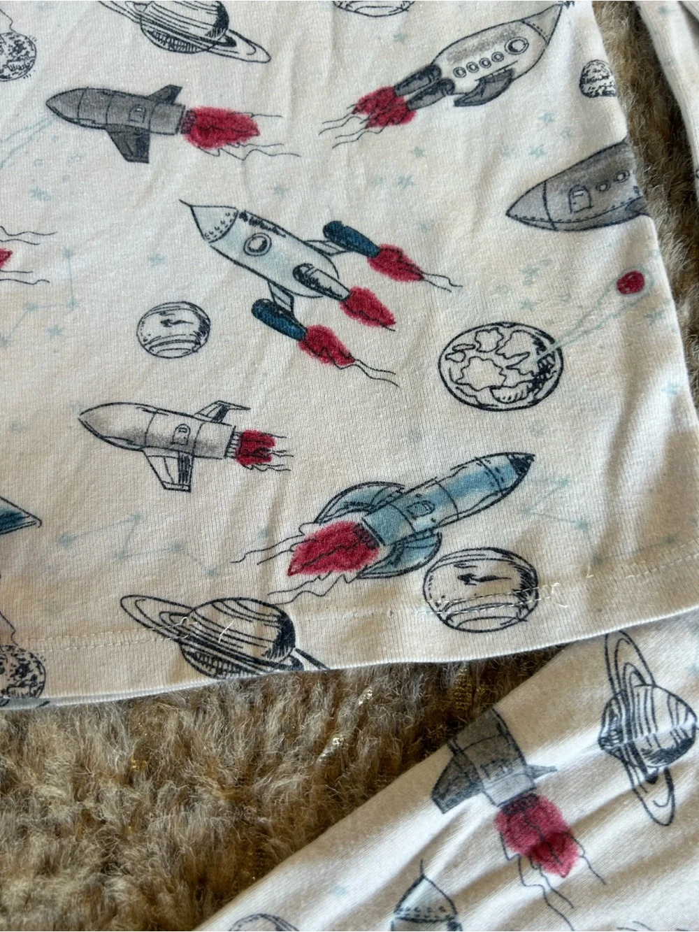 5 for $25🔥Member's Mark Boy's Favorite Pajama- Space‎ Print- Boys 3T